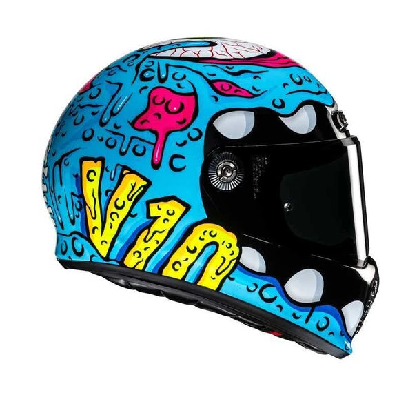 HJC V10 KASK SQUEEZE MC28 - Resim 3