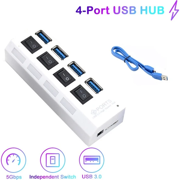 TAPLIN TK-113 4 Port USB 3.0 Çoklayıcı ürün görseli 1