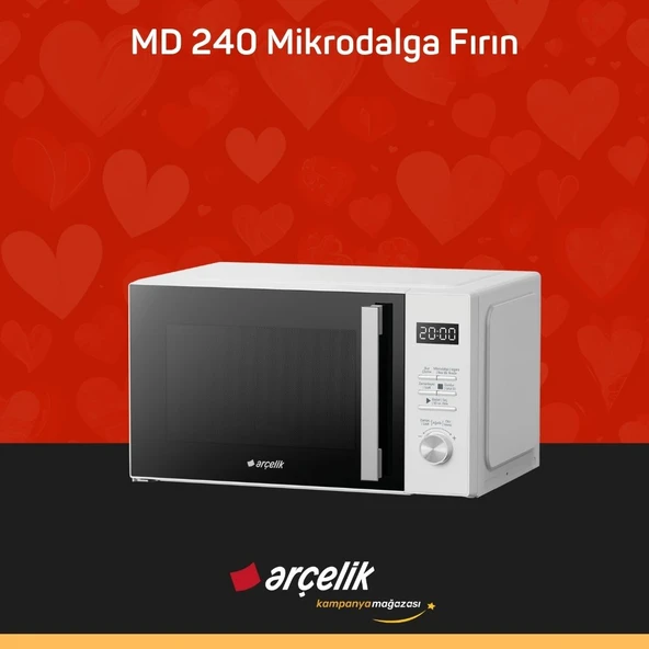 ARÇELİK MD 240 Mikrodalga Fırın - Resim 2