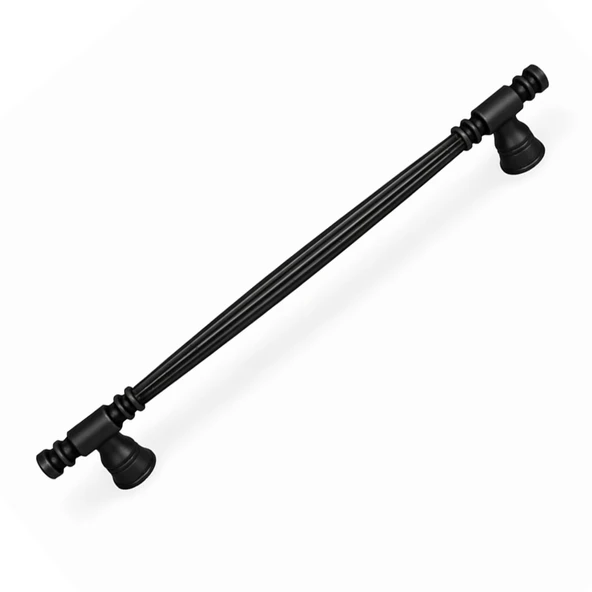 GÖZDE Siyah Çekmece Kulp 160 mm Modern Tasarım Dayanıklı Dolap Kapak Kulpu Mobilya Aksesuarı ürün görseli 1