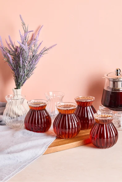 Perotti Nişantaşı 6Lı Çay Bardağı Seti 200Ml 40196 ürün görseli 1