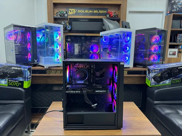 Dolgun Teknoloji 4735 i5-14400F 16GB 1TB RTX5060Ti 16GB W11 OEM Oyuncu Kasası ürün görseli 1