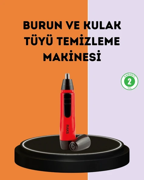 Mey İthalat® Kulak Burun Tüy Temizleme Makinesi Raks Leo Pilli Kuru Kullanım ürün görseli 1