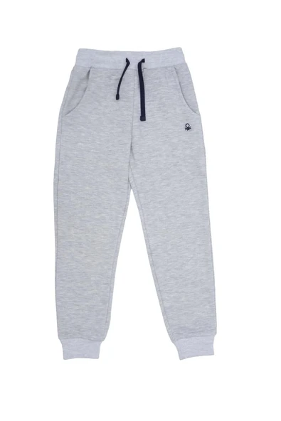 United Colors of Benetton BNT-B21613 Erkek Çocuk  Eşofman Altı Gri Melanj ürün görseli 1