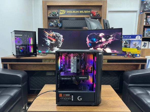 Dolgun Teknoloji 4741 R5-7500F 16GB 1TB RTX5060 8GB W11 Pro OEM Oyuncu Kasası ürün görseli 1