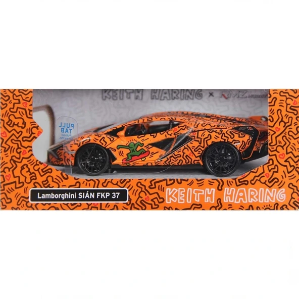 Mey İthalat® 1:32 Keith Haring Serisi Model Araba - Resim 4