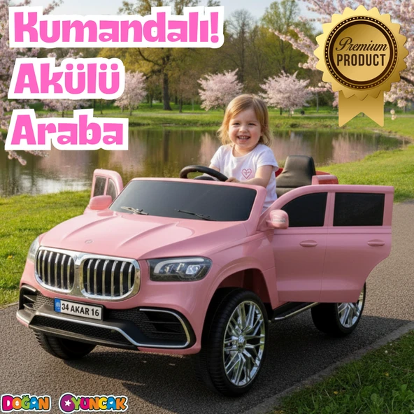Bold GT Pembe Uzaktan Kumandalı 4X2 12 Volt Akülü Araba - RC BMW Akülü Araba BMW Akülü Araç ürün görseli 1