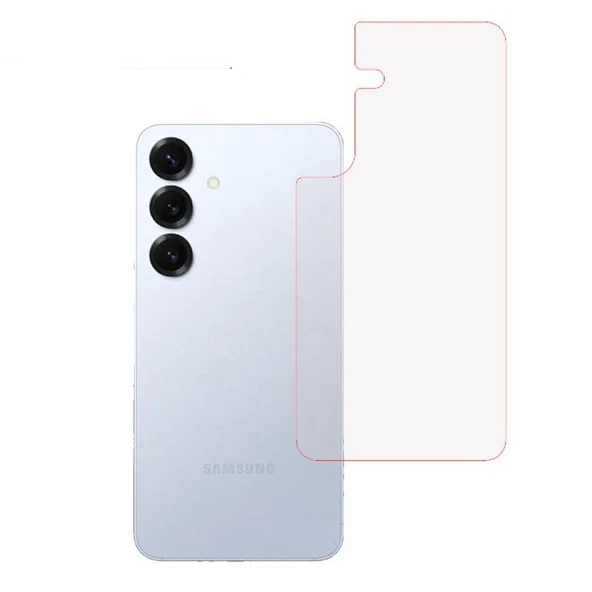 Samsung Galaxy S25 Uyumlu MAT Arka Esnek Nano Koruyucu ürün görseli 1