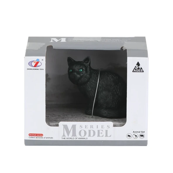 Upsi Toys A100 Figür Kedi Serisi 01924 Siyah Kedi ürün görseli 1