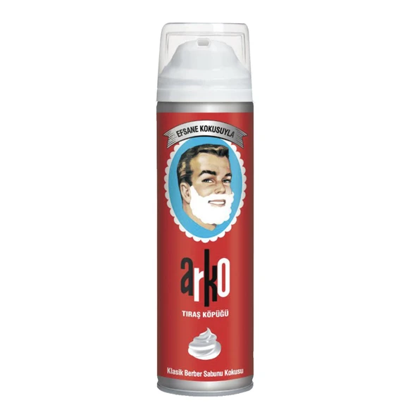 Arko 60. Yıl Özel Efsane Berber Sabunu Kokulu Tıraş Köpüğü 200 Ml 8690506565701 ürün görseli 1