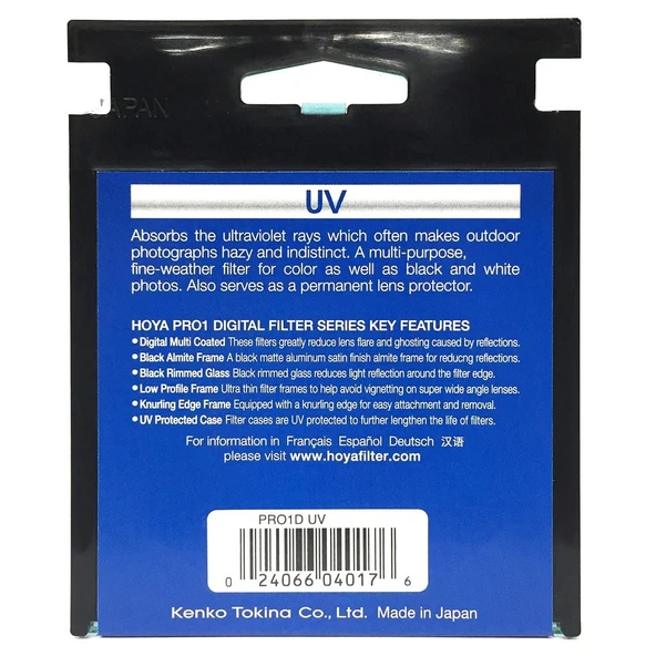 Hoya 39mm Pro1 Digital UV Filtre - Resim 2