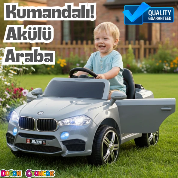 Blade GT Gri Uzaktan Kumandalı 4X2 12 Volt Akülü Araba - RC BMW Akülü Araba ürün görseli 1