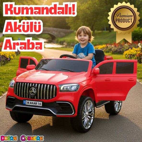 Miracle GT Kırmızı Uzaktan Kumandalı 4X2 12 Volt Akülü Araba - RC Mercedes Akülü Araba ürün görseli 1