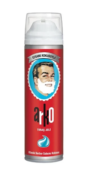 Arko 60. Yıl Özel Efsane Berber Sabunu Kokulu Tıraş Jeli 200 Ml 8690506565695 ürün görseli 1