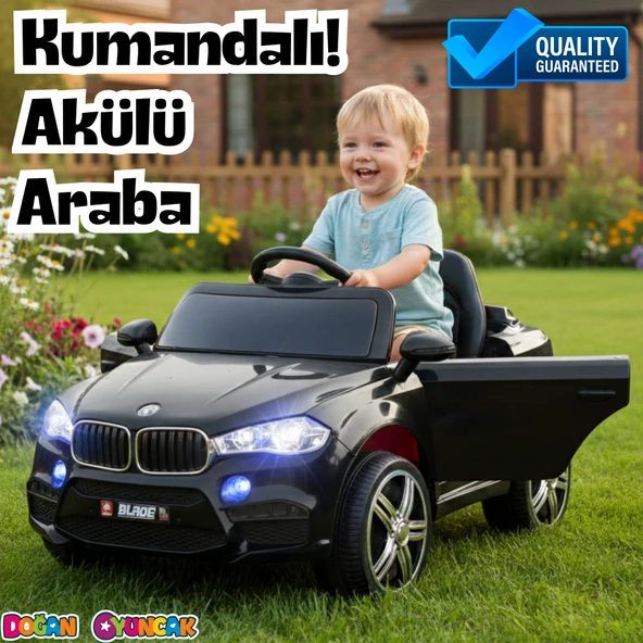 Blade GT Siyah Uzaktan Kumandalı 4X2 12 Volt Akülü Araba - RC BMW Akülü Araba ürün görseli 1