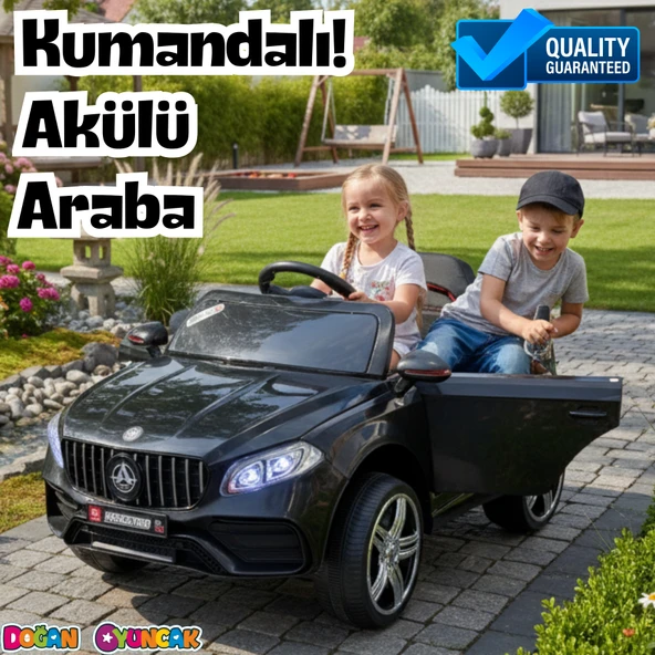 Maestro GT Siyah Uzaktan Kumandalı 4X2 12 Volt Akülü Araba - RC Mercedes Akülü Araba ürün görseli 1