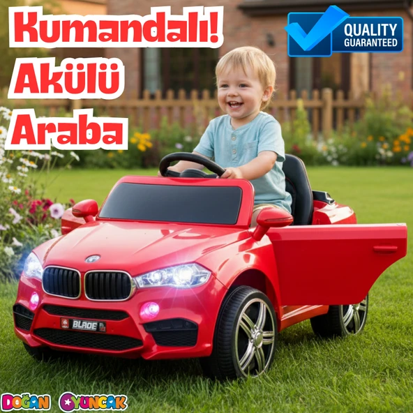 Blade GT Kırmızı Uzaktan Kumandalı 4X2 12 Volt Akülü Araba - RC BMW Akülü Araba ürün görseli 1