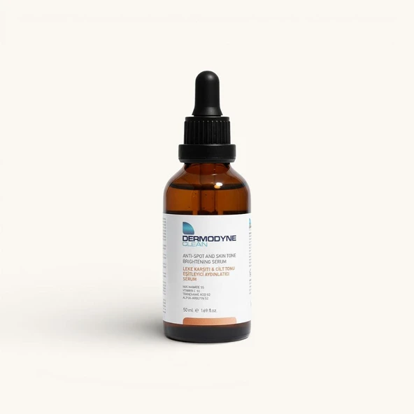 DERMODYNE CLEAN Leke Karşıtı ve Cilt Tonu Eşitleyici Aydınlatıcı Serum 50 ml ürün görseli 1