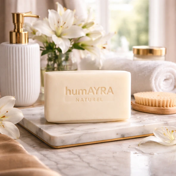 Humayra Zambak Kokulu Doğal Sabun 125 gr ürün görseli 1