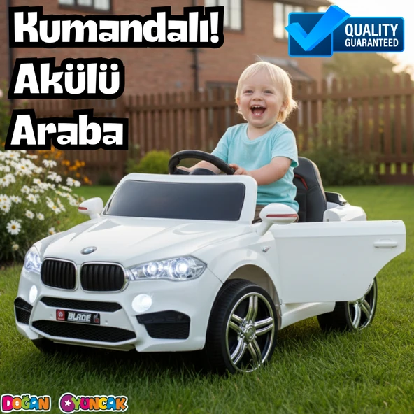 Blade GT Beyaz Uzaktan Kumandalı 4X2 12 Volt Akülü Araba - RC BMW Akülü Araba ürün görseli 1