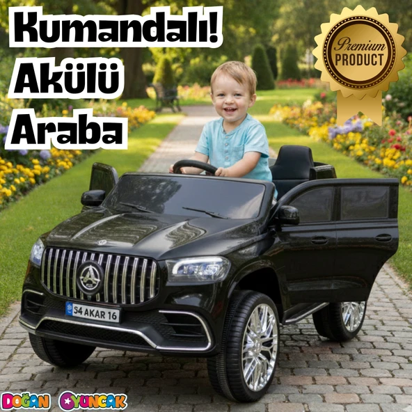 Miracle GT Siyah Uzaktan Kumandalı 4X2 12 Volt Akülü Araba - RC Mercedes Akülü Araba ürün görseli 1
