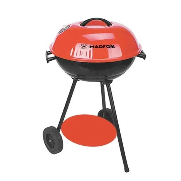 KIRMIZI SİYAH BARBEKÜ MANGAL - MADFOX ürün görseli 1