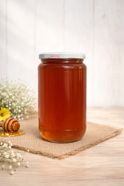 Doğal Çiçek Balı 500 g  %100 Katkısız,Saf, Isıl İşlem Görmemiş, Hakiki Yayla Balı ürün görseli 1