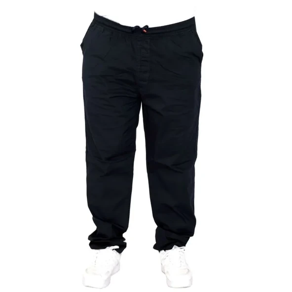 Büyük Beden Pantolon Keten Jogger Milano 21913 Lacivert ürün görseli 1
