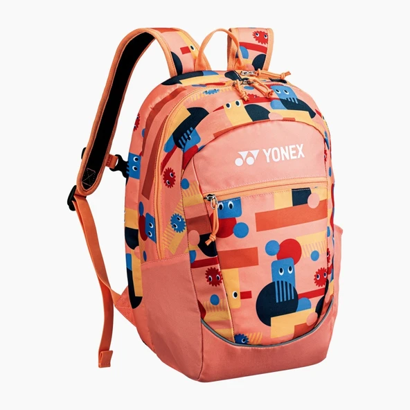 YONEX YY25 BA22512 ÇOCUK SIRT ÇANTASI MERCAN TURUNCU ürün görseli 1