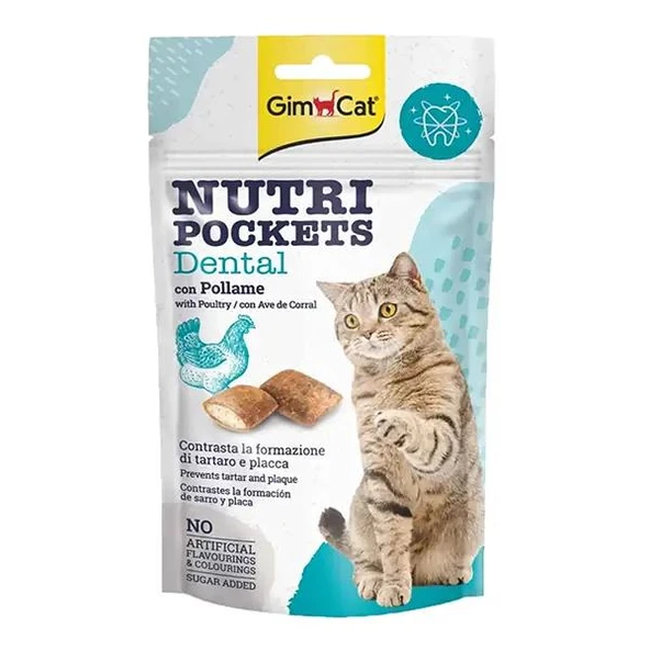 Gimcat Nutripockets Dental Kedi Ödülü 60 Gr ürün görseli 1
