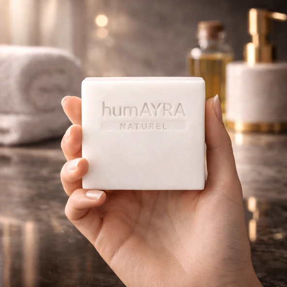 Humayra Beyaz Sabun Kokulu Doğal Sabun 100 gr ürün görseli 1