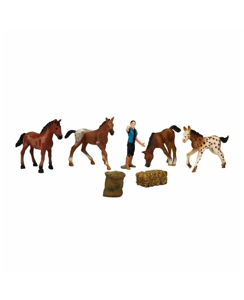 Sunman Wild Life Çitli Çiftlik Seti 26908 Desenli At ürün görseli 1