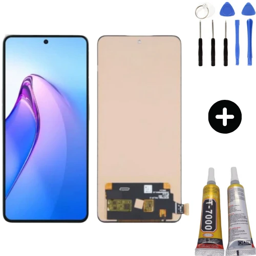 Oppo Reno 11Fs CPH2687 Uyumlu Lcd Ekran Dokunmatik + Montaj Seti ürün görseli 1