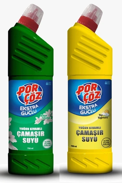 Porçöz Ultra Çamaşir Suyu 750 ml Okyanus Ve Yaz Yağmuru ürün görseli 1