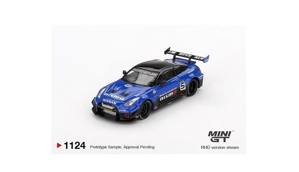 PTTAVM: Mini GT LB-Silhouette WORKS GT NISSAN 35GT-RR Ver.2 Mavi 1