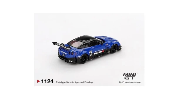 PTTAVM: Mini GT LB-Silhouette WORKS GT NISSAN 35GT-RR Ver.2 Mavi 1