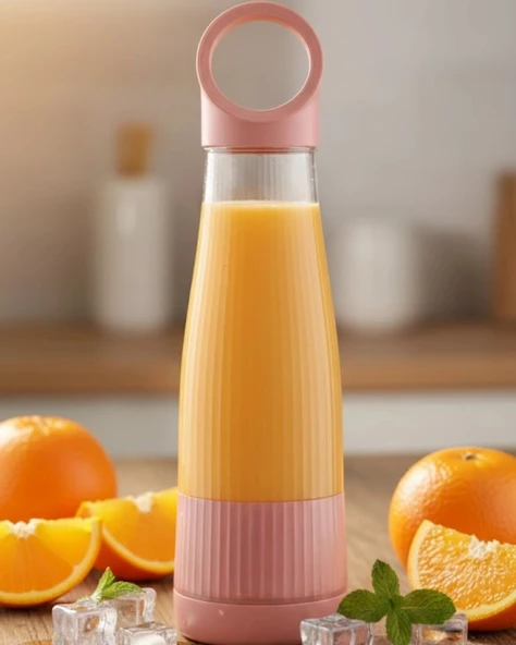 Usb Şarjlı Taşınabilir Smoothie Ve Meyve Blender ürün görseli 1