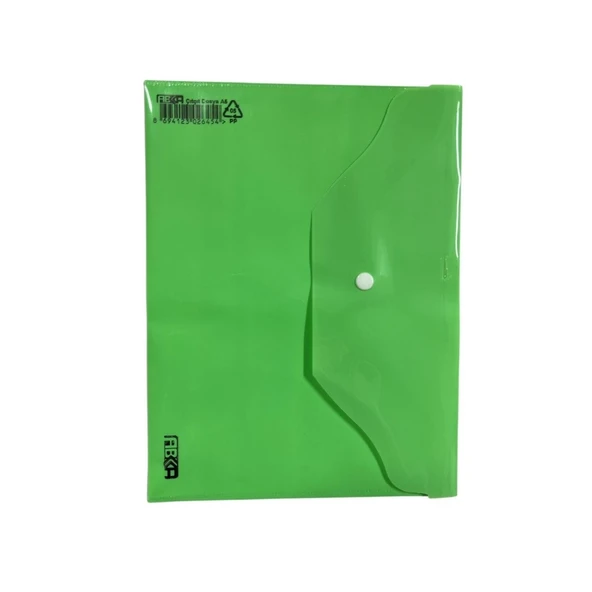 Abka A5 Çıtçıtlı Dosya-Yeşil ürün görseli 1