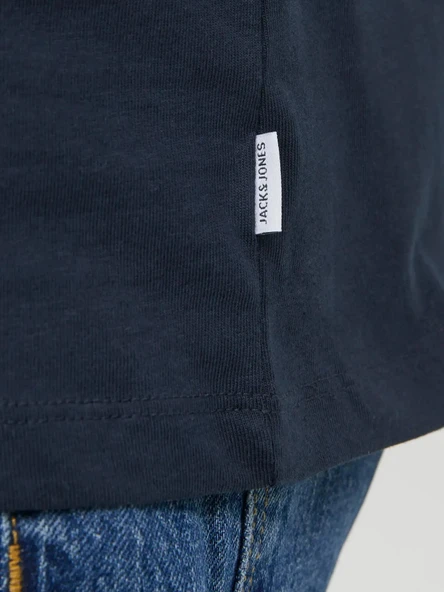 Jack Jones Organık Basıc Erkek Tişört 12156101 - Resim 7