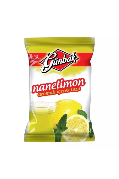 Günbak Nane Limon Aromalı Içecek Tozu Ferahlatıcı Lezzet 250 Gr ürün görseli 1