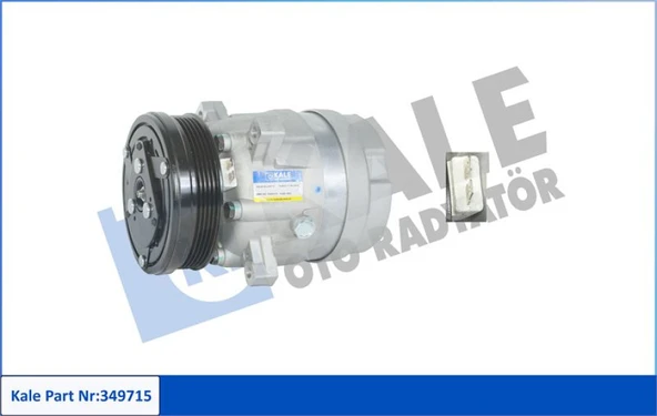 Tofas Klima Kompresoru Fiat Tempra [5pk V Kayıs Kasnagı] [125mm] Klima Kompresoru - Kale 349715 ürün görseli 1