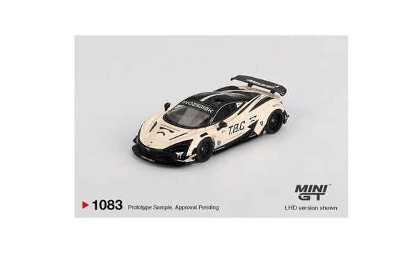 PTTAVM: Mini GT 1083 McLaren 720S LB Works The Boring Concept 1/64
