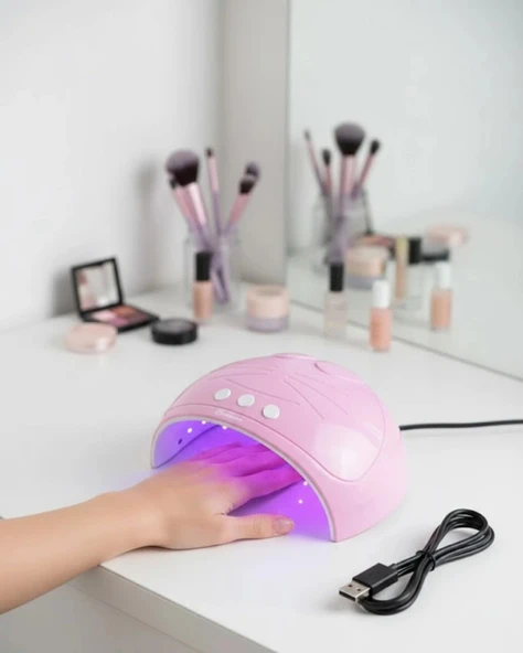 45w Güçlü Ultraviyole Işıklı Oje Kurutucu Cihaz ürün görseli 1