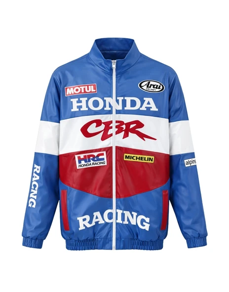 Honda Oversize Racer Deri Ceket ürün görseli 1