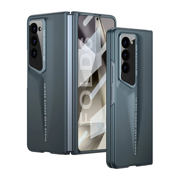 Galaxy Z Fold 6 Kılıf Ultra İnce Kameralı Korumalı Sert Rubber Procase Kapak ürün görseli 1