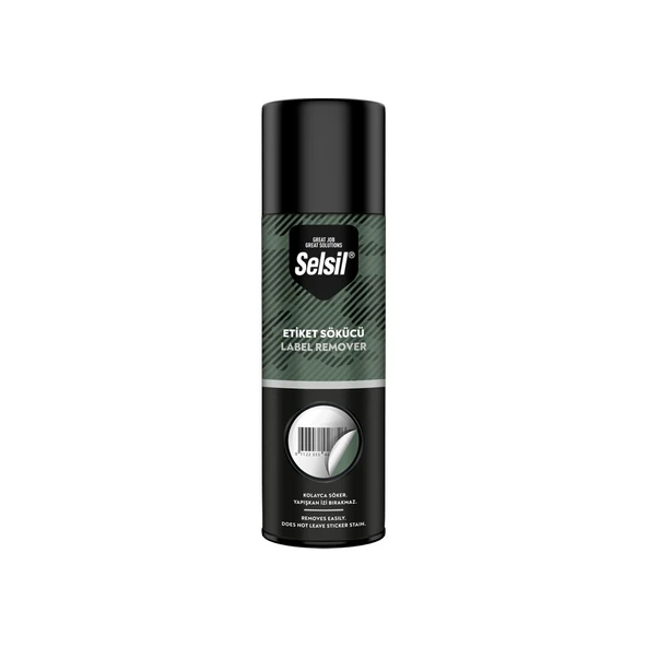 SELSİL ETİKET SÖKÜCÜ SPREY 200ML İZ BIRAKMAZ (5250) ürün görseli 1