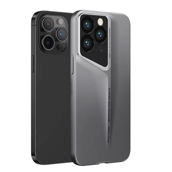 iPhone 15 Pro Kılıf Ultra İnce Kameralı Korumalı Sert Rubber Procase Kapak ürün görseli 1