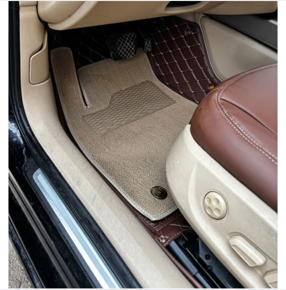 Audi A6 2012-2018 Arası Aracına Özel 8d Çift Katmanlı Havuzlu Paspas Takımı (Kahverengi) ürün görseli 1