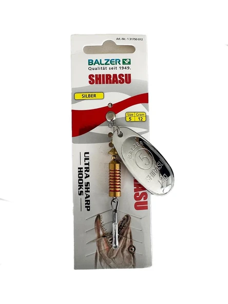 Balzer Shirasu Silber No:5 12gr Turna Kaşığı ürün görseli 1