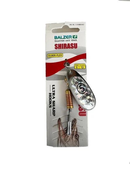 Balzer Shirasu Silber-Flex No:5 12gr Turna Kaşığı ürün görseli 1